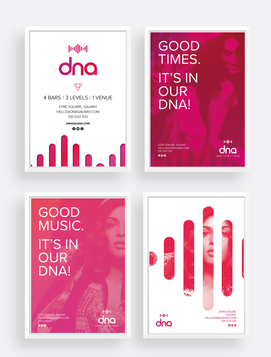dna A2 promotional posters