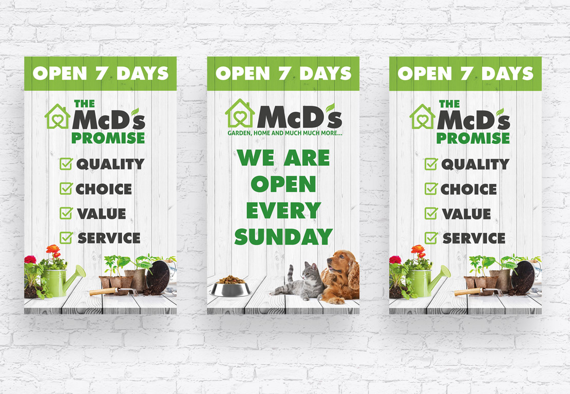 McD's outdoor signage