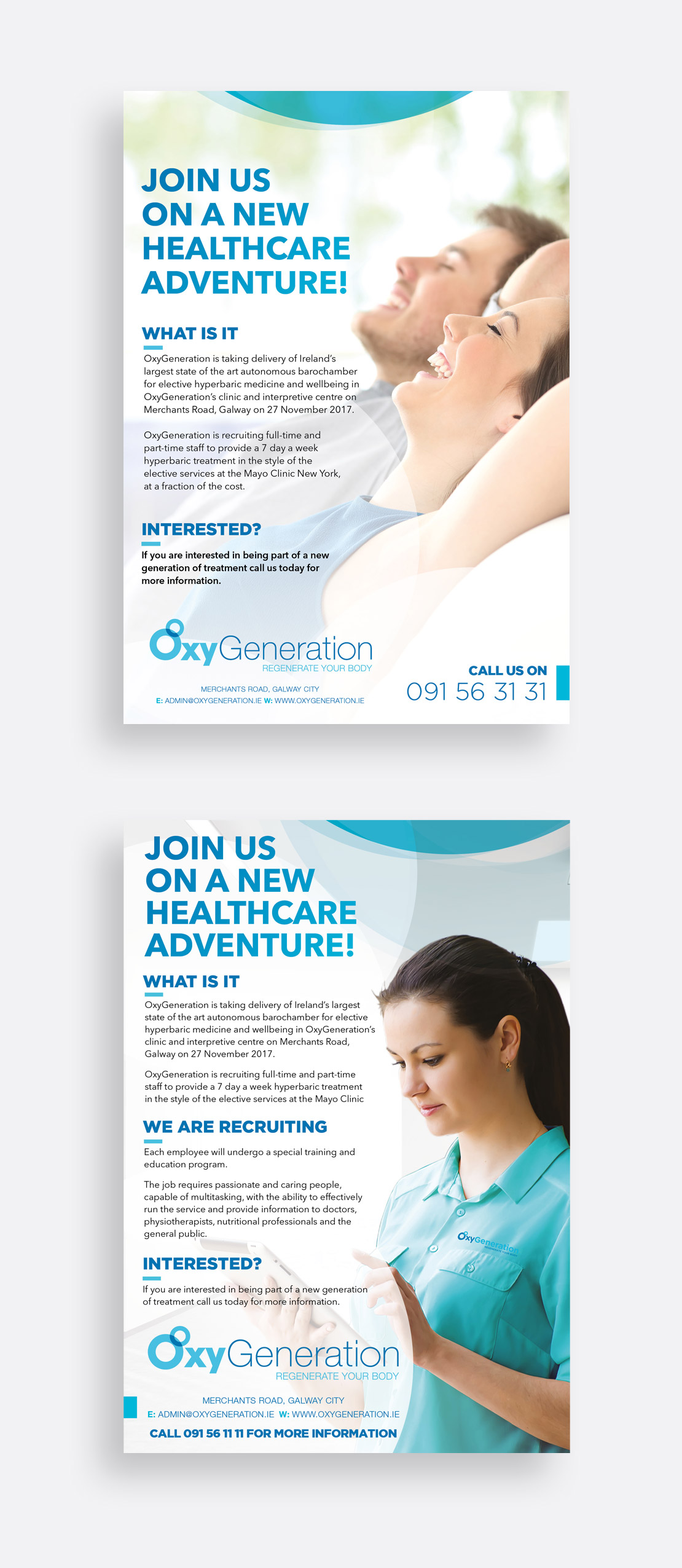 OxyGeneration Concept ads