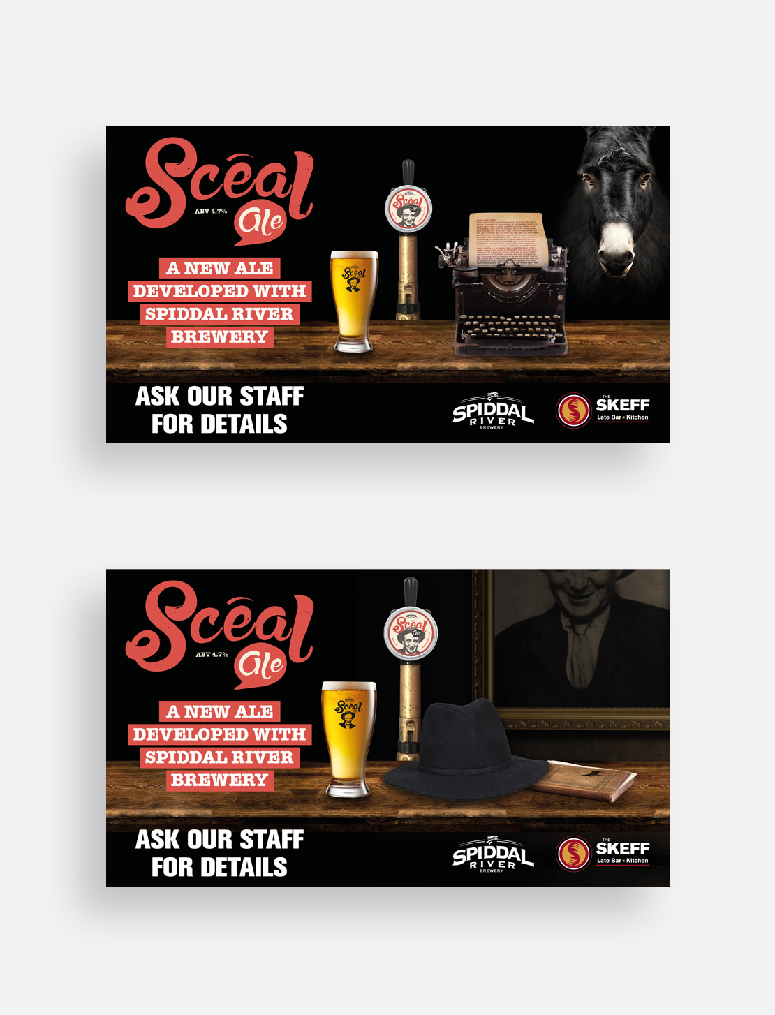 Scéal Ale social media promotions
